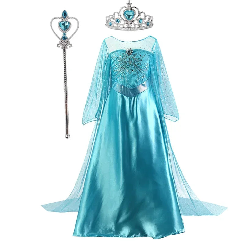 Elsa Enchantment Dress for Girls 3-10 Yrs ATHLEXES
