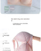 ComfortFit Front Button Maternity Nursing Bra ATHLEXES