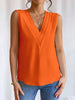 Elegant V Neck Multi-Layered Women's Vest Top ATHLEXES