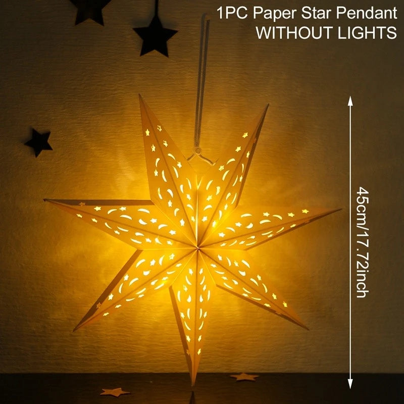 Elegant Star Pendant Lamp for Holiday Decor 2024 ATHLEXES