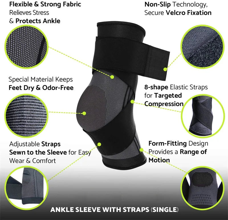 Ultimate Ankle Compression Support Strap ATHLEXES