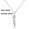 Hugging Pendant Choker Necklace for Couples ATHLEXES