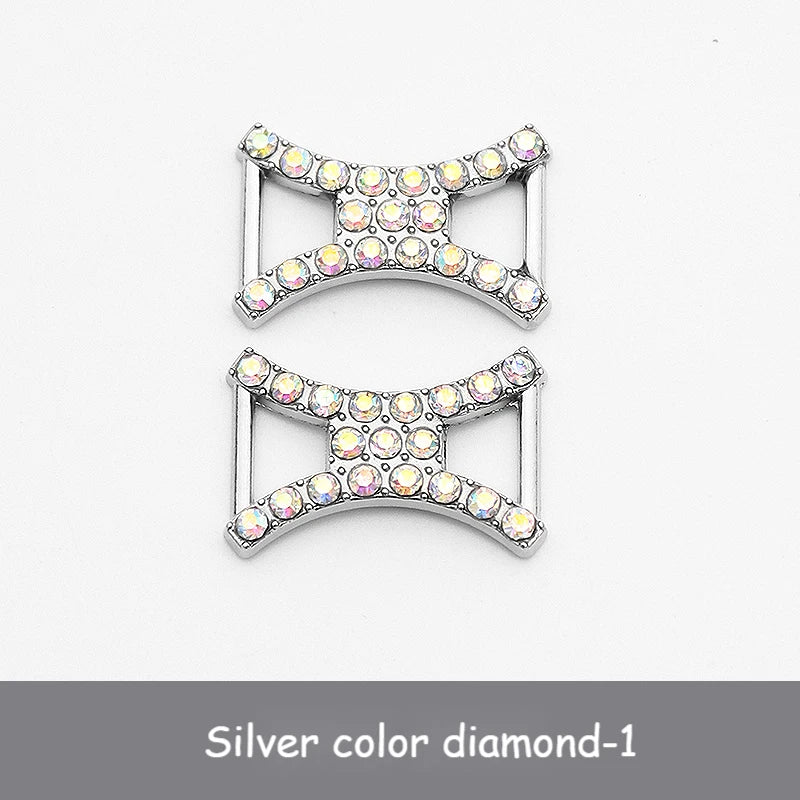 Diamond Luxury AF1 Shoelace Charms with Metal Buckle ATHLEXES