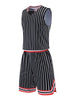 Custom Stripe Basketball Jersey Set for All Ages ATHLEXES