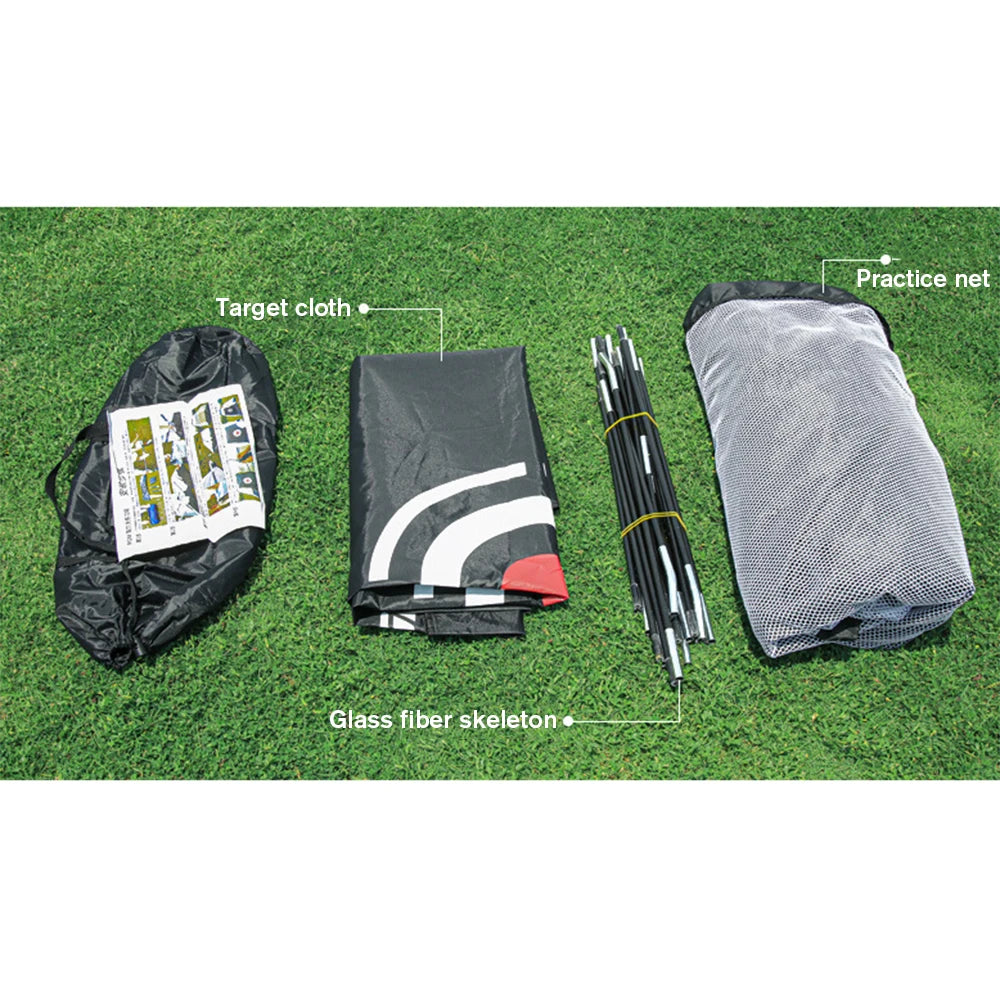 PGM Portable Golf Practice Tent Net System ATHLEXES