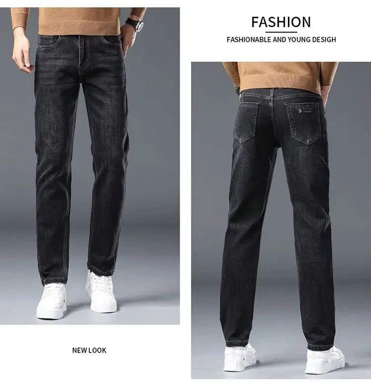 Choly Men's Slim Fit Stretch Jeans ATHLEXES