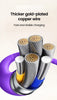 QuadCharge 240W USB Type C Fast Charging Cable ATHLEXES