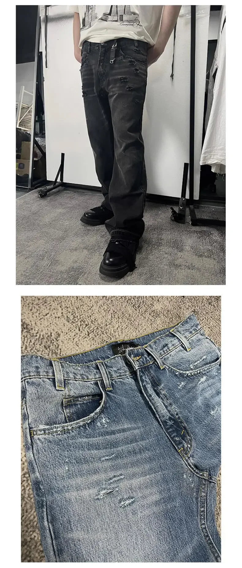 Urban Edge Ripped Summer Jeans for Men ATHLEXES