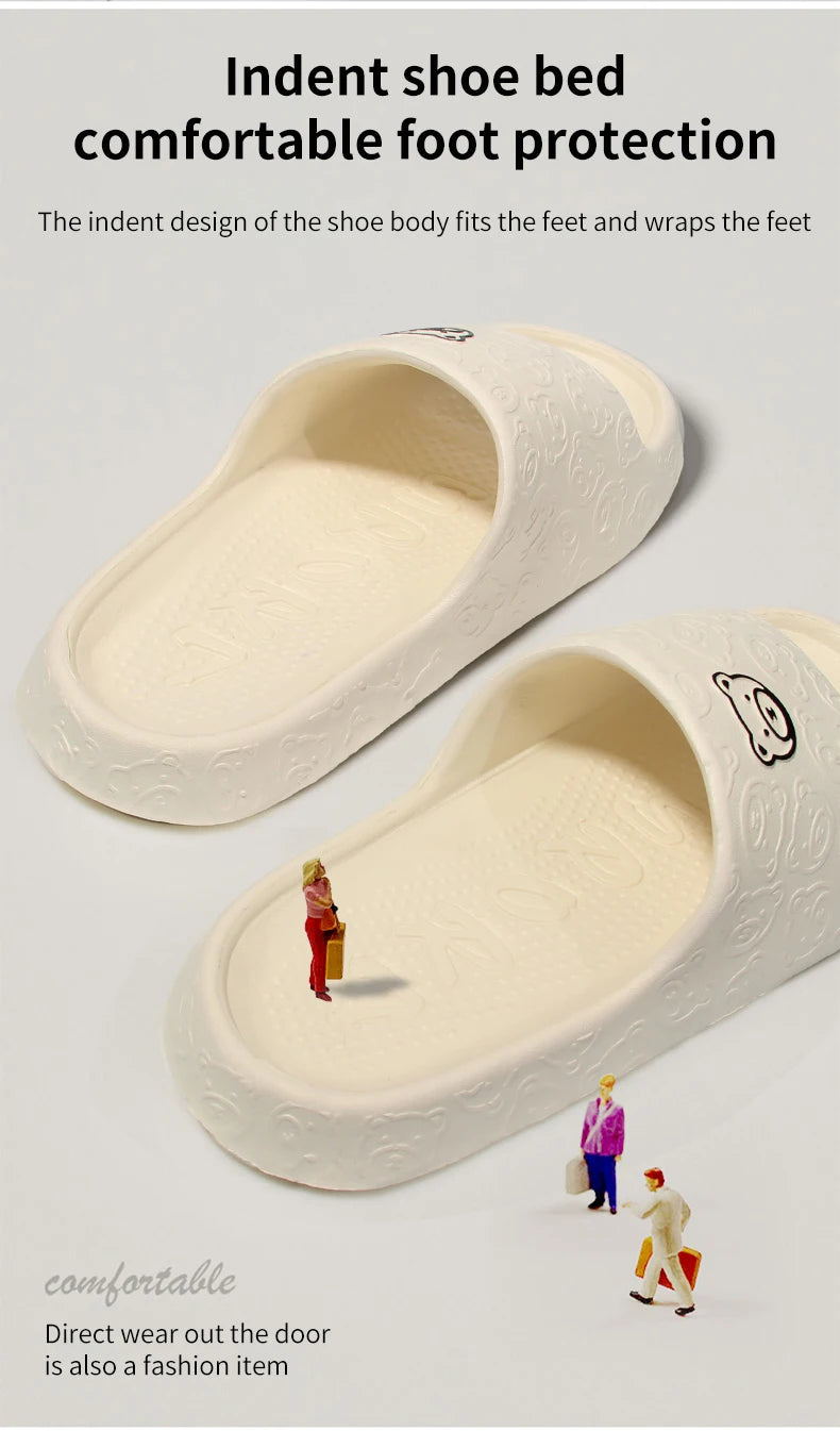 EVA Comfort Non-Slip Slippers for Summer Indoor Bliss ATHLEXES
