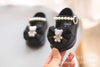 Princess Bow Leather Sneakers for Tiny Trendsetters ATHLEXES