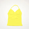 Vibrant Strappy Yoga Tank with Built-In Bra ATHLEXES