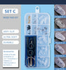 COLOUR_MAX Eyeglasses Repair Kit with Soft Nose Pads ATHLEXES