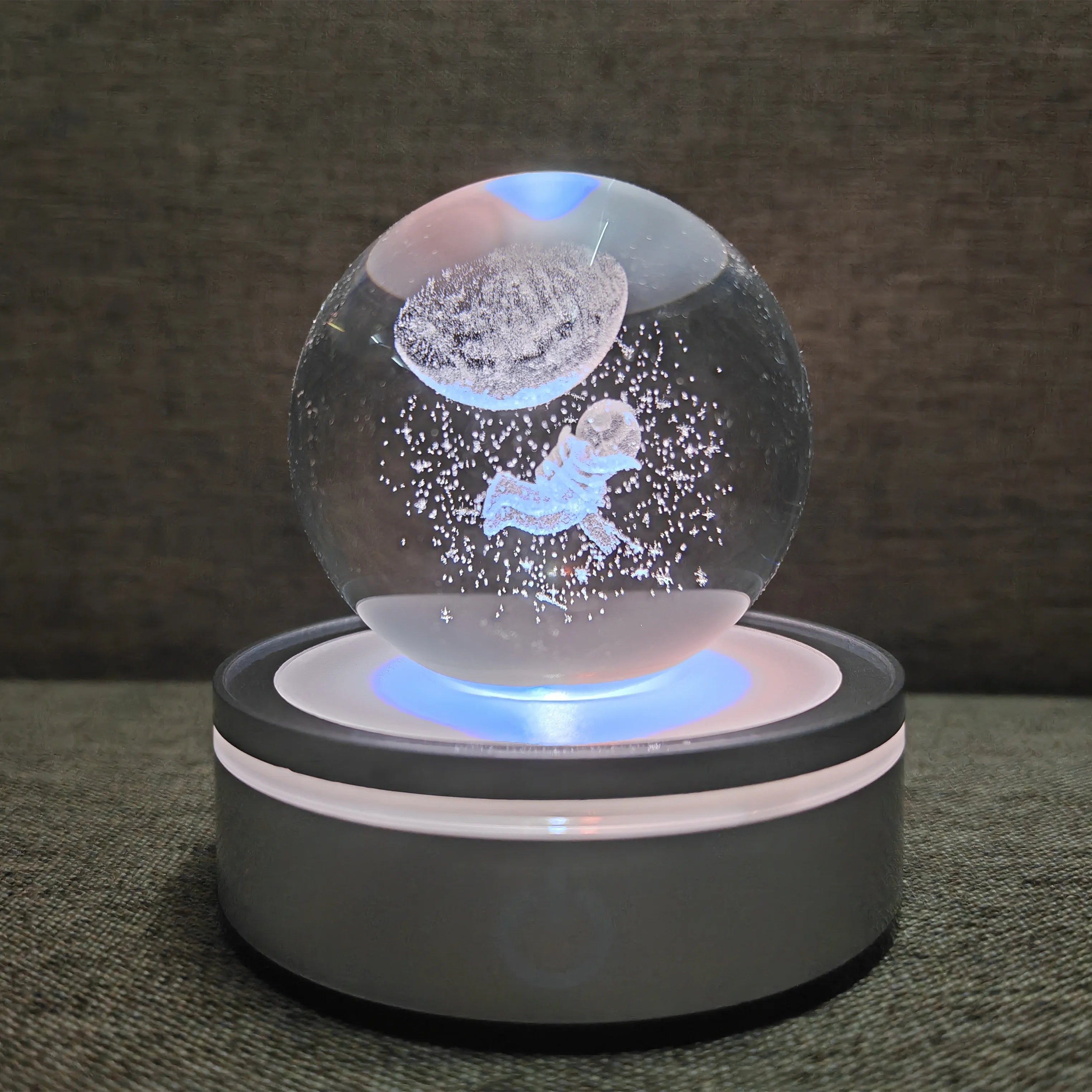 Galactic Wonders 3D Crystal Planet Sphere Decor ATHLEXES