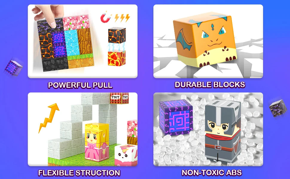 UrbanCraft Magnetic Building Block Set ATHLEXES