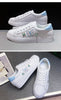 Embroidered Bow Platform Walking Flats for Women ATHLEXES