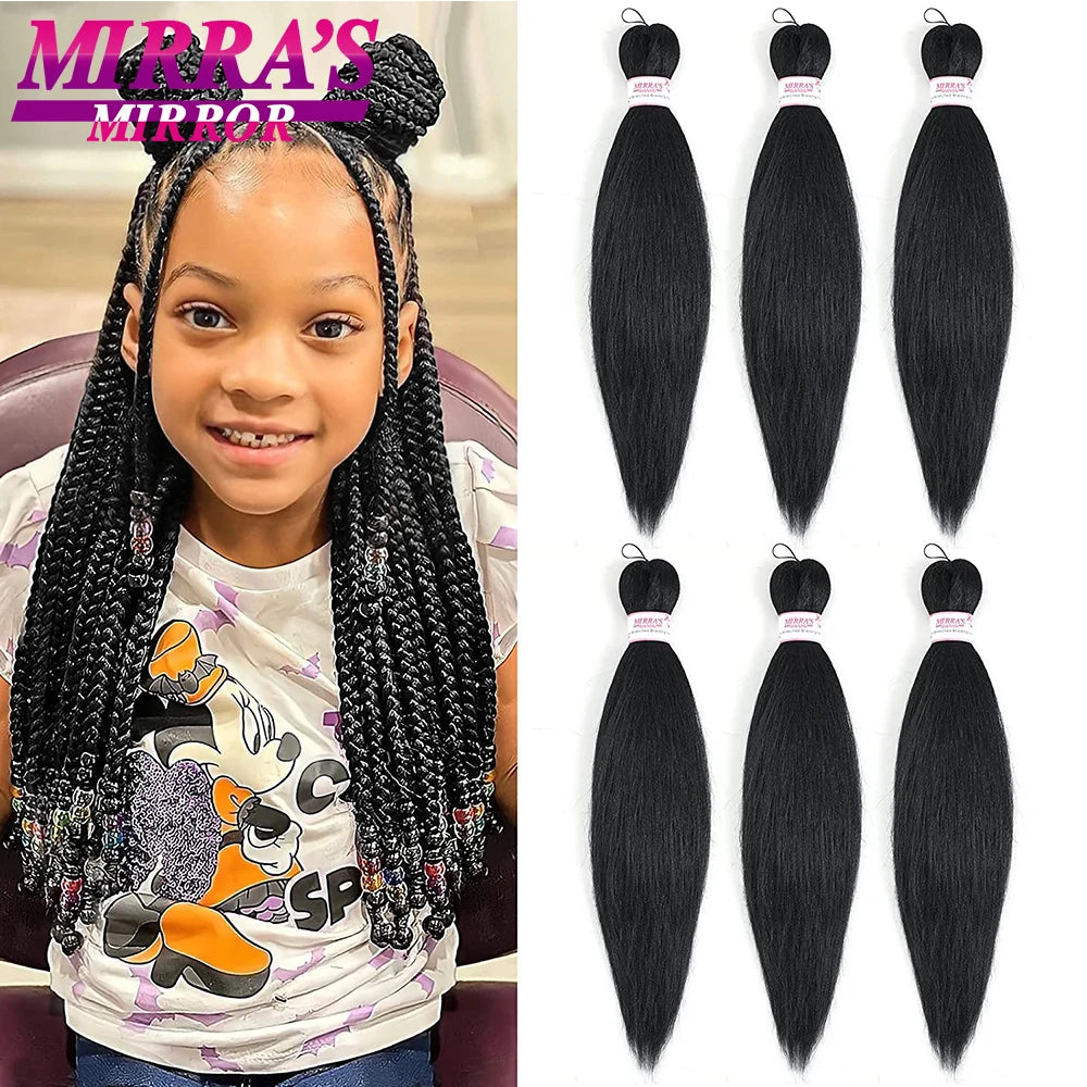 Kids' Yaki Straight Jumbo Braids Hair Extensions ATHLEXES