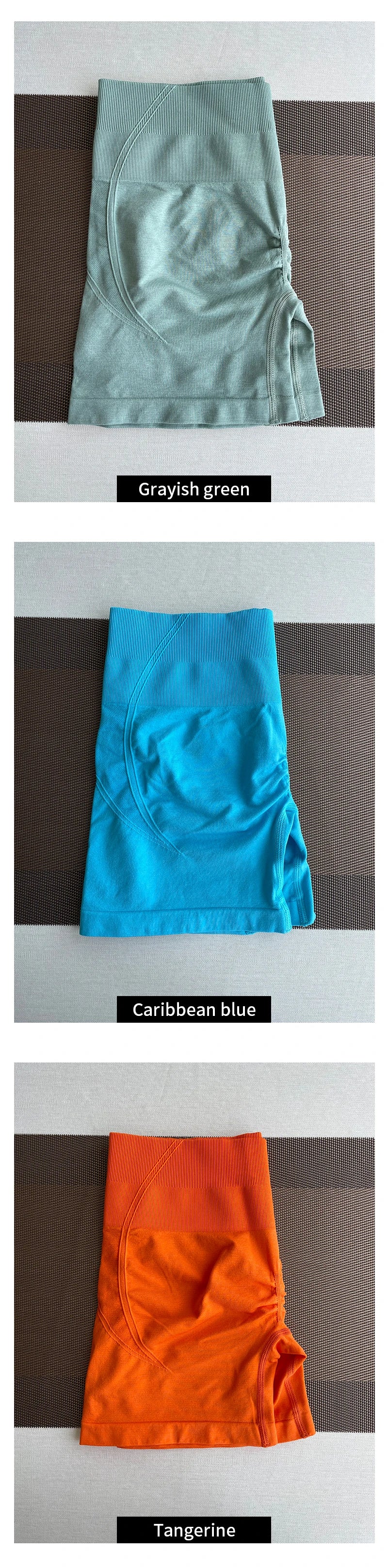 Seamless High Waist Yoga Shorts for Women ATHLEXES