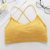 Elegant Cross Strap Yoga Bra for Active Women ATHLEXES