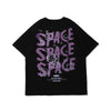 Graffiti Bear Space Print Oversized Women's T-Shirt ATHLEXES
