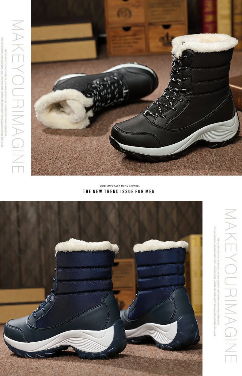ChicWarm Women's Lightweight Winter Ankle Boots ATHLEXES