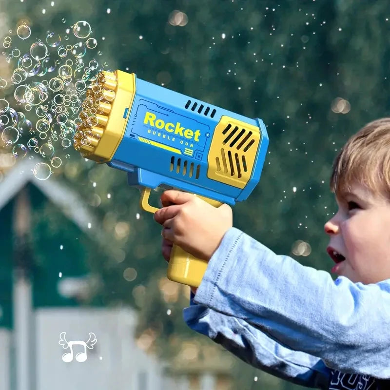 RocketBurst 40 Hole Bubble Blower Toy Outdoor ATHLEXES