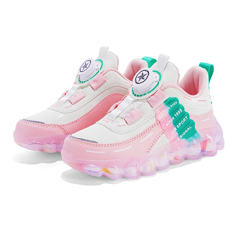 NBGAG Anti-Skid Leather Kids Sneakers ATHLEXES