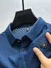 SilkCool Men's Polo: Luxury Summer Short Sleeve Shirt ATHLEXES