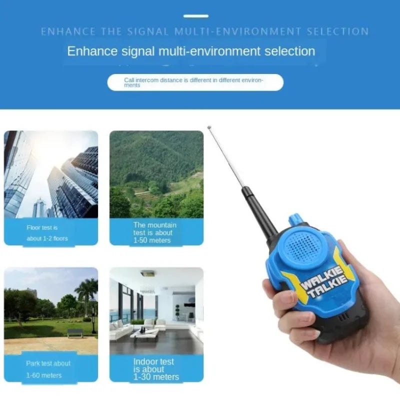 2PCS Mini Wireless Walkie Talkies for Kids ATHLEXES