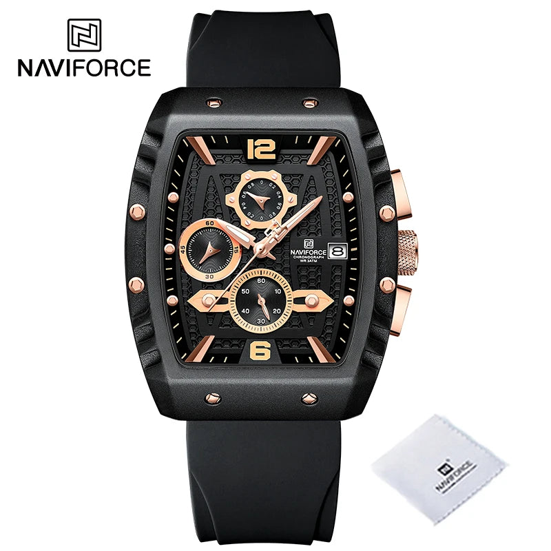 NAVIFORCE NF8025 Waterproof Sport Chronograph Watch ATHLEXES
