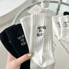 Japanese Style Embroidered Women Crew Socks ATHLEXES