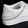 Pearl Charm Metal Shoe Buckle Chain Decorations ATHLEXES