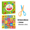 Colorful Cartoon Paper-Cut Craft Book for Kids ATHLEXES
