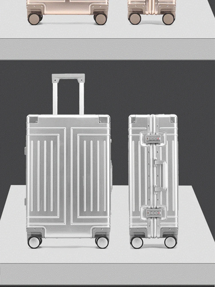 AluTravel Premium Rolling Luggage Set ATHLEXES