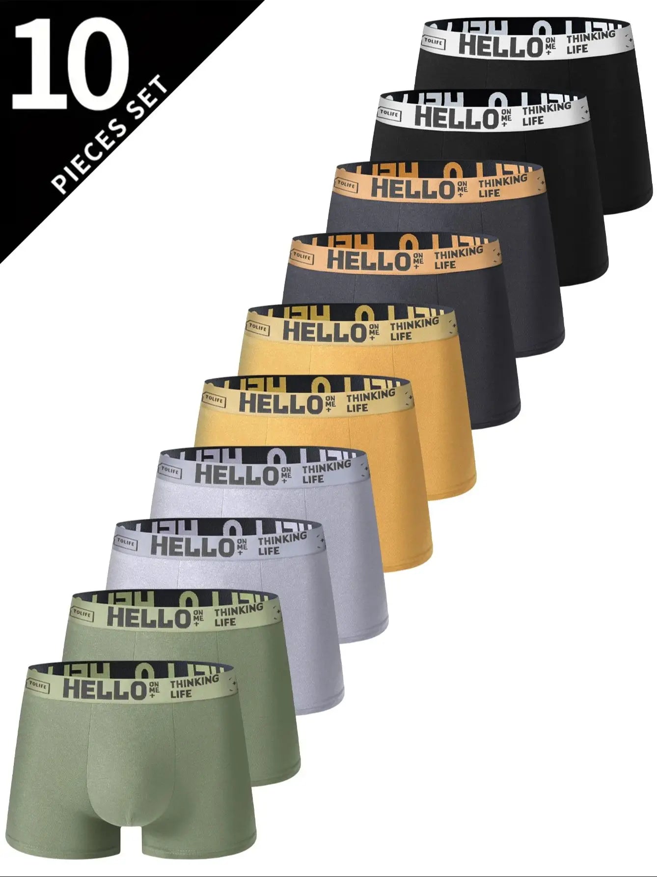 Trendy Comfort Men's Boxer Briefs Set ATHLEXES