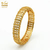 Dubai Bridal Light Luxury Gold Plated Bracelet ATHLEXES