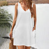 Summer Breeze Plus Size Pocket T-Shirt Dress ATHLEXES