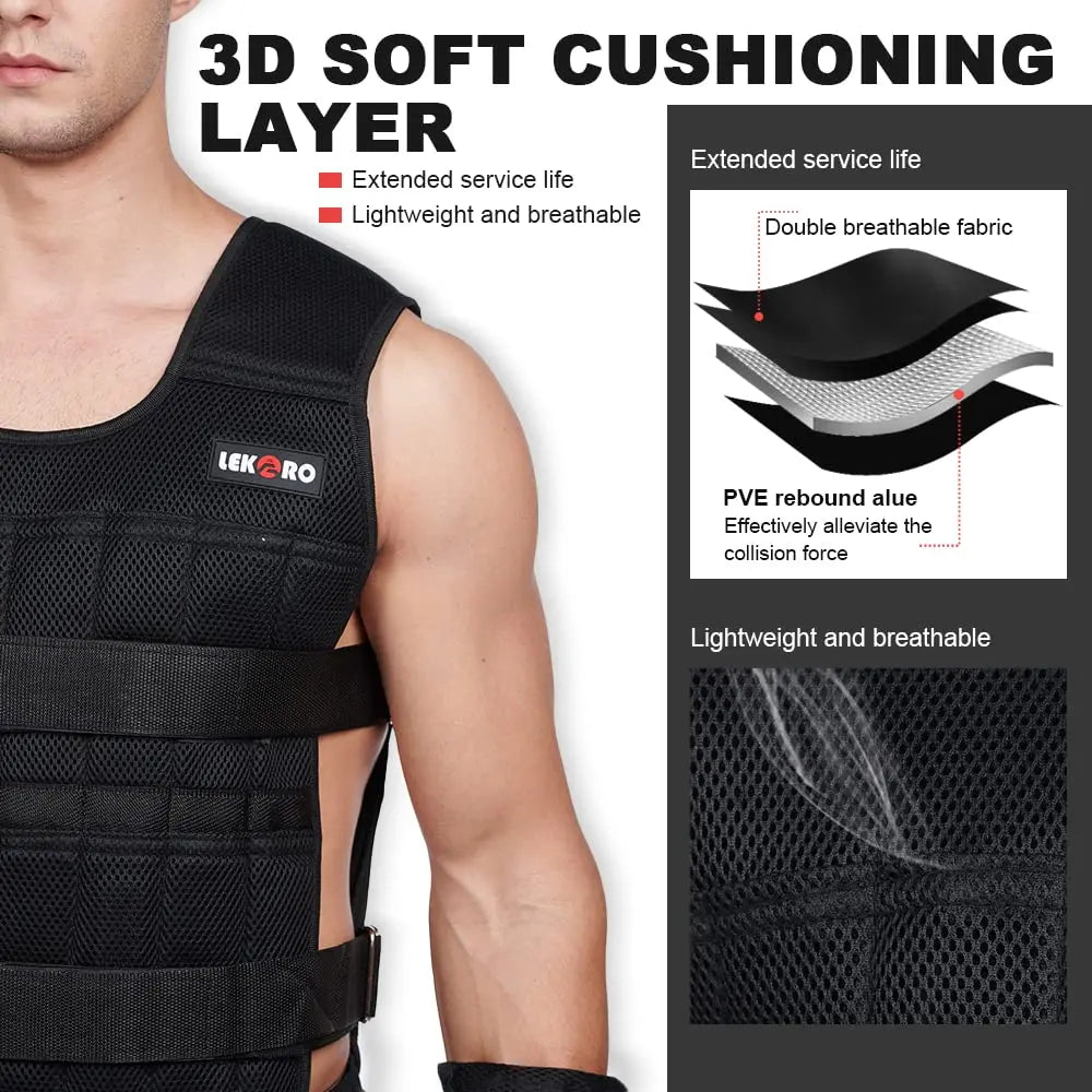 VersaFit Adjustable Weight Training Vest ATHLEXES