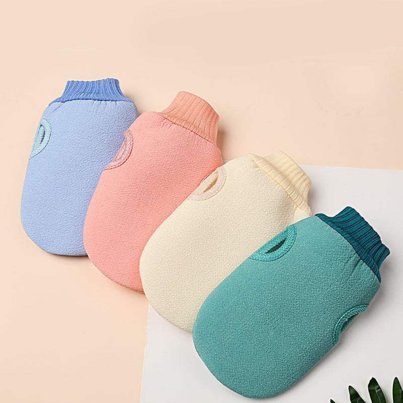 ExfoliGlow Bath Scrub Mitt for Radiant Skin ATHLEXES