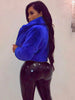 Velvet Luxe Faux Fur Cardigan Jacket ATHLEXES