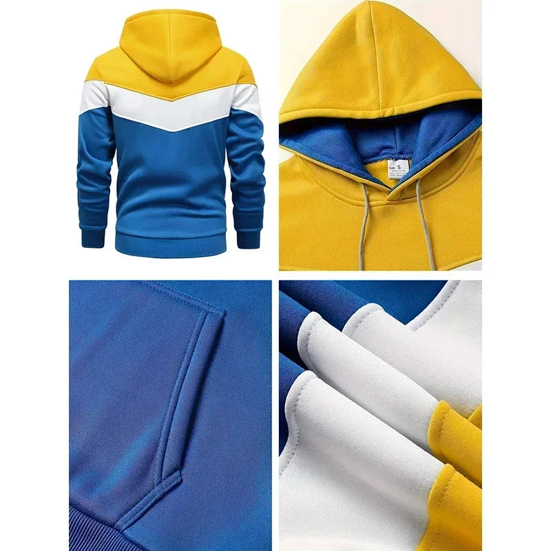 King's Sport Splicing Tracksuit: Hoodie & Pants Set ATHLEXES