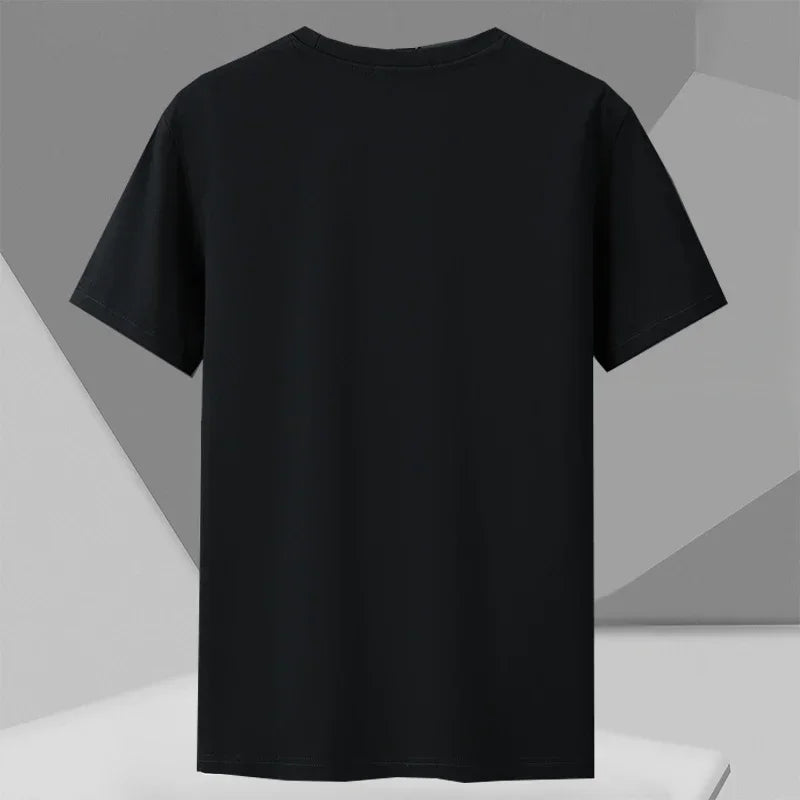 Plus Size Men's Cotton Printed Tee 7XL Oversized Top ATHLEXES