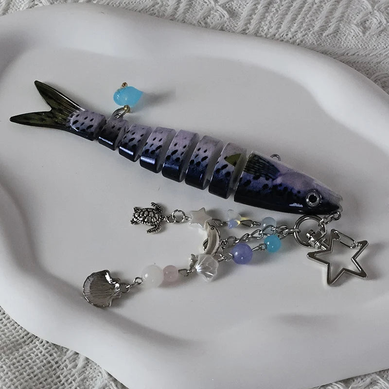Catchy Fish Keychain for Fishing Enthusiasts ATHLEXES