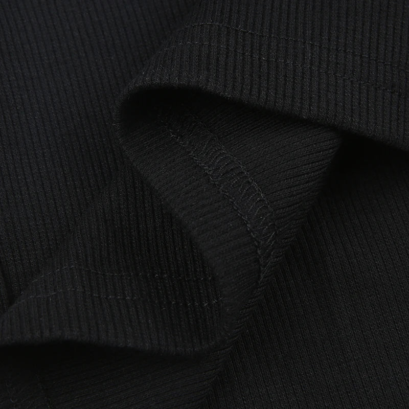 Korean Knit Square Collar Summer Dress ATHLEXES