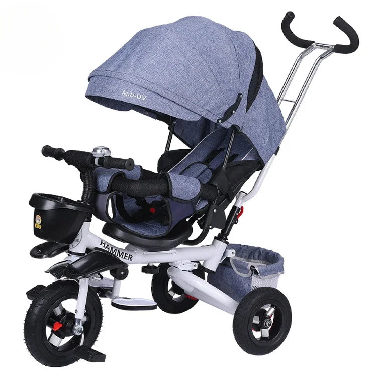 Foldable Kids Tricycle for Ages 1 to 6 ATHLEXES