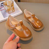Charming Heart Princess Leather Flats for Kids ATHLEXES