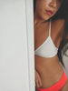 Luxe Deep-V Triangle Bralette for Women ATHLEXES