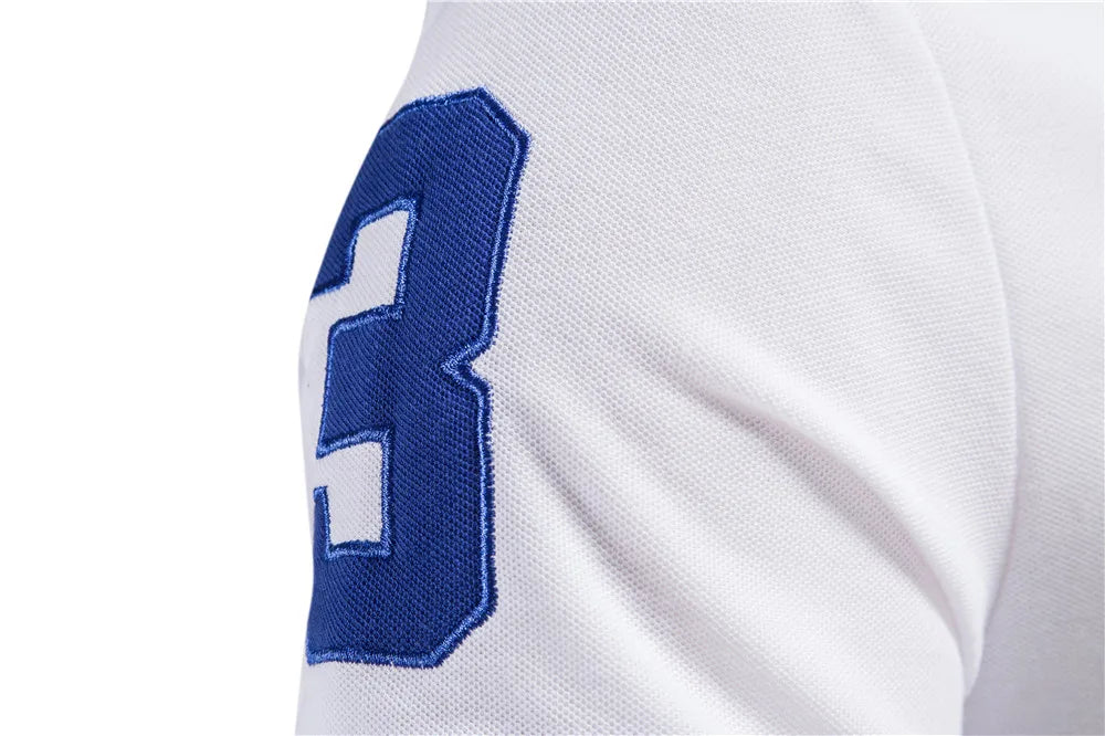AIOPESON Men's Cotton Slim Fit Polo Shirts Summer Style ATHLEXES