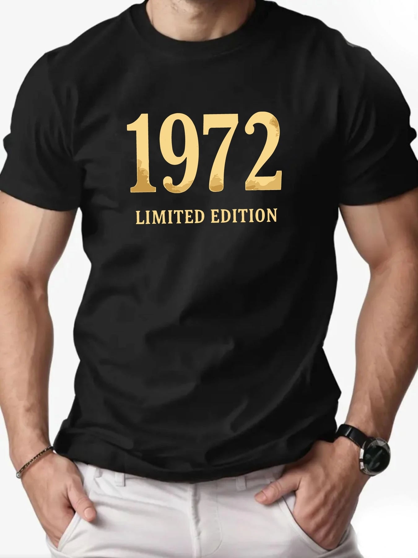 Classic 1972 Cotton Summer T-Shirt for Men ATHLEXES