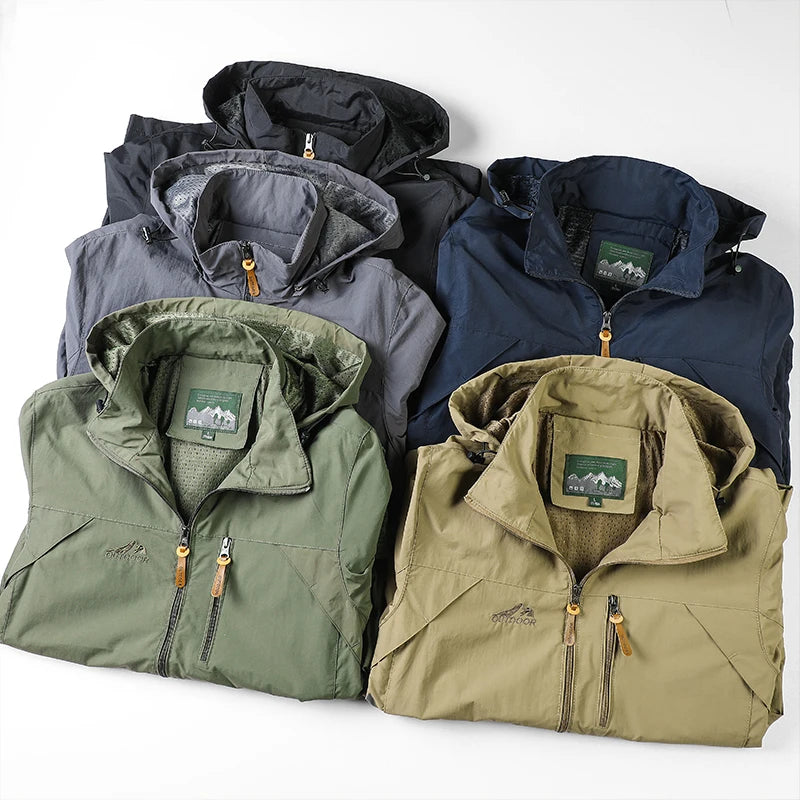 Outdoor Shield Waterproof Hiking Jacket ATHLEXES