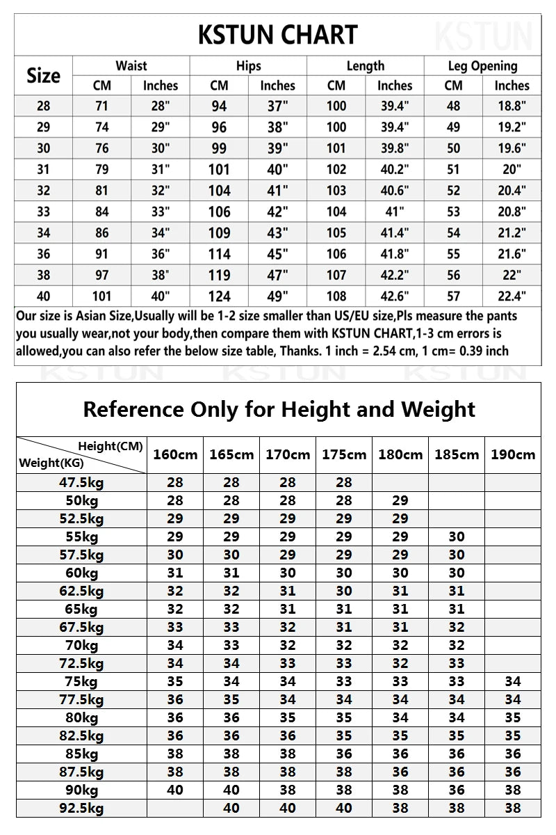 KSTUN Classic Bootcut Denim Jeans for Men ATHLEXES